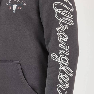 Wrangler Mens Long Live Cowboys® Pullover Hoodie
