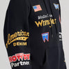 Wrangler Mens Icons Relaxed Graphic Pullover Hoodie Black Beauty - 112384025
