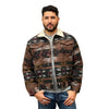 Wrangler Mens Jacquard Sherpa Lined Jacket - 112318499