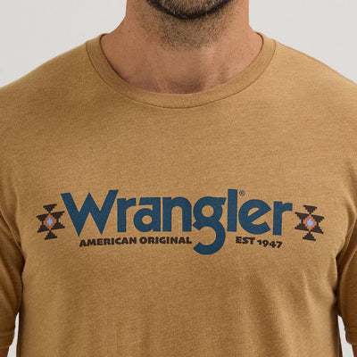 Wrangler Mens Kabel Logo T-Shirt