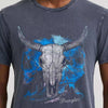 Wrangler Mens Lightening Strike Graphic T-Shirt Black Beauty - 112383937