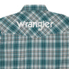 Wrangler Mens Logo Green Shirt