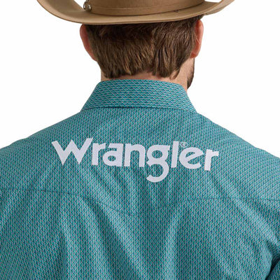 Wrangler Mens Long Sleeve Logo Shirt