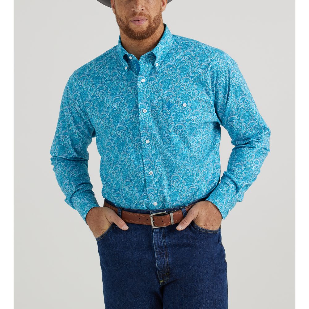 Wrangler Mens George Strait Shirt