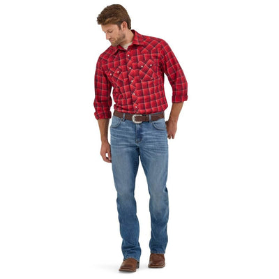Wrangler Mens Retro Long Sleeve Shirt
