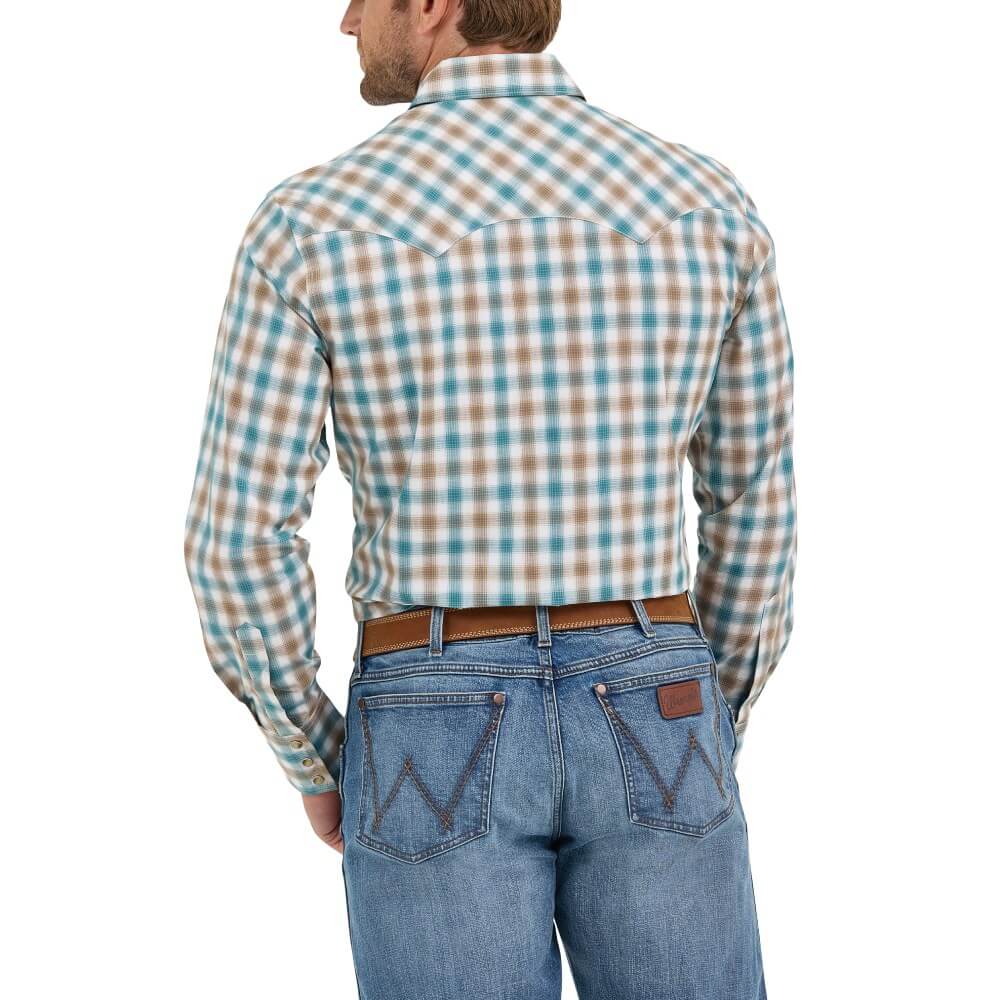 Wrangler Mens Retro® Sawtooth Western Shirt
