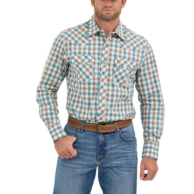 Wrangler Mens Retro® Sawtooth Western Shirt