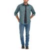 Wrangler Mens Long Sleeve Snap Shirt