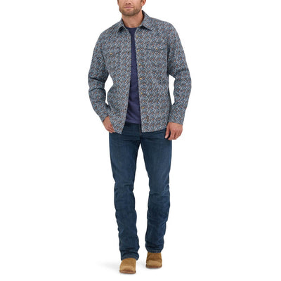 Wrangler Mens Long Sleeve Snap Shirt