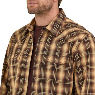 Wrangler Mens Retro Premium Western Shirt
