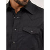 Wrangler Mens Long Sleeve Snap Shirt - 71105BK