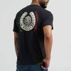 Wrangler Mens Mexico Horse Rider Graphic T-Shirt Viva Black - 112368738
