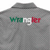Wrangler Mens Mexico Logo Snap Shirt Grey - 112367728