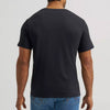 Wrangler Mens Mexico Rider Graphic T-Shirt Jet Black Heather - 112372809