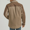 Wrangler Mens Mixed Canvas Chore Jacket