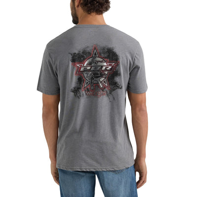 Wrangler Mens PBR Graphite Heather T-Shirt 