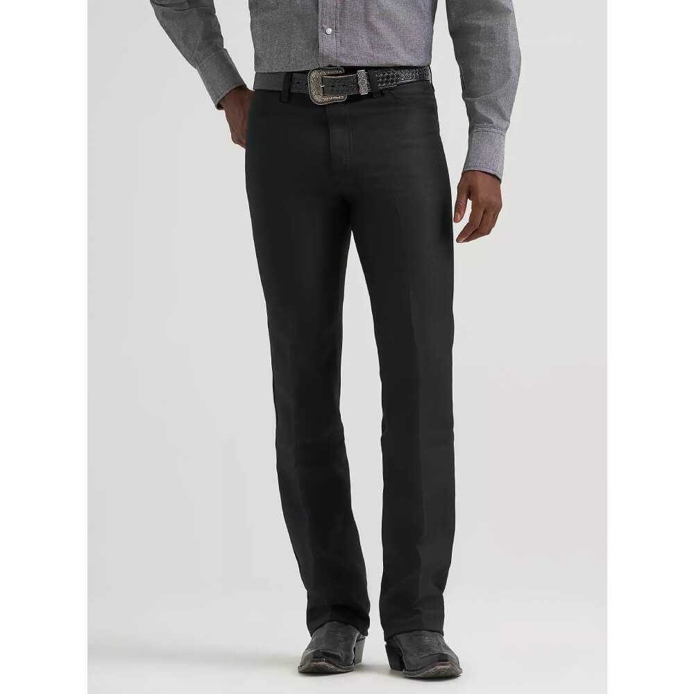 Wrangler Mens Polyester Wrancher Dress Jeans - 00082BK
