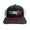 Wrangler Mens Ranchero Trucker Cap Black - RANCHERO