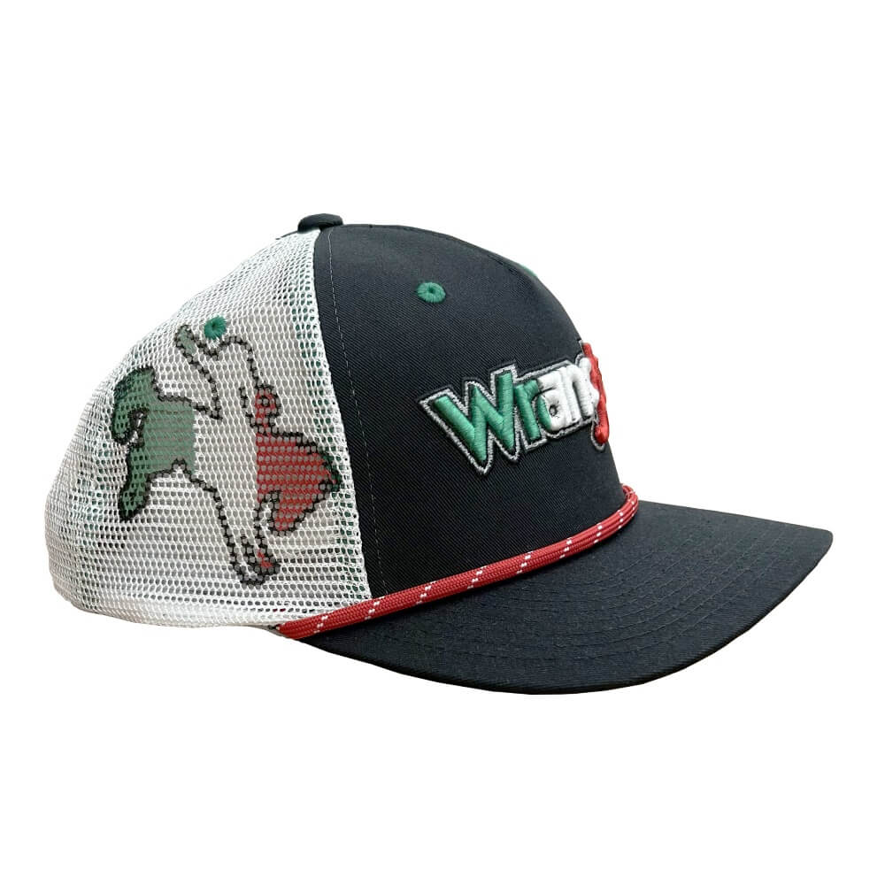 Wrangler Mens Ranchero Trucker Cap Black - RANCHERO