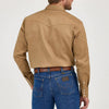 Wrangler Mens Rawhide Cowboy Cut® Firm Finish Twill Western Work Shirt