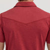 Wrangler Mens Red Performance Polo Shirt