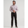 Wrangler Mens Relaxed Fit Shirt Red - 112381627