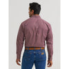 Wrangler Mens Relaxed Fit Shirt Red - 112381630