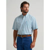 Wrangler Mens Relaxed Fit Shirt Teal - 112379160