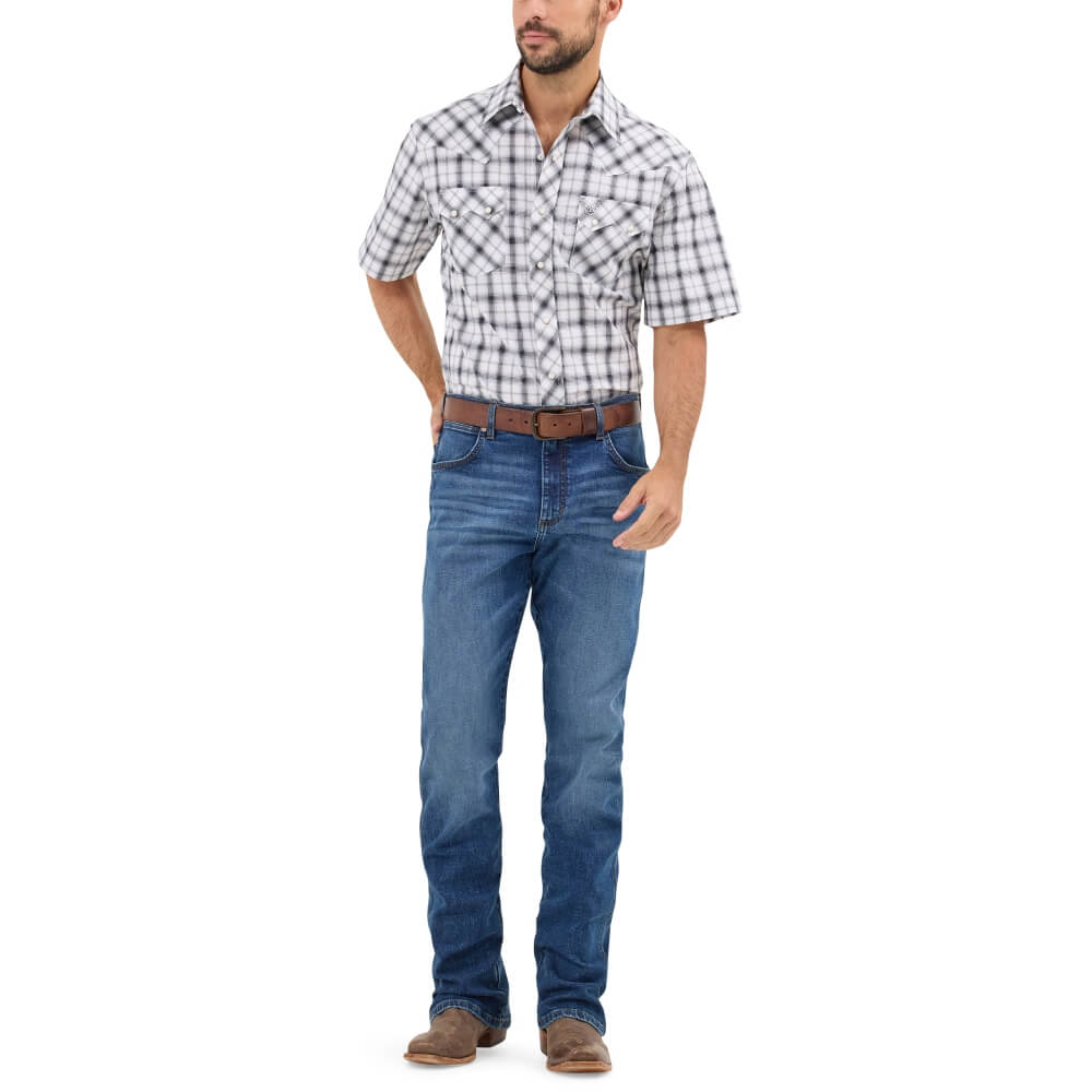 Wrangler Mens Retro Modern Fit Shirt