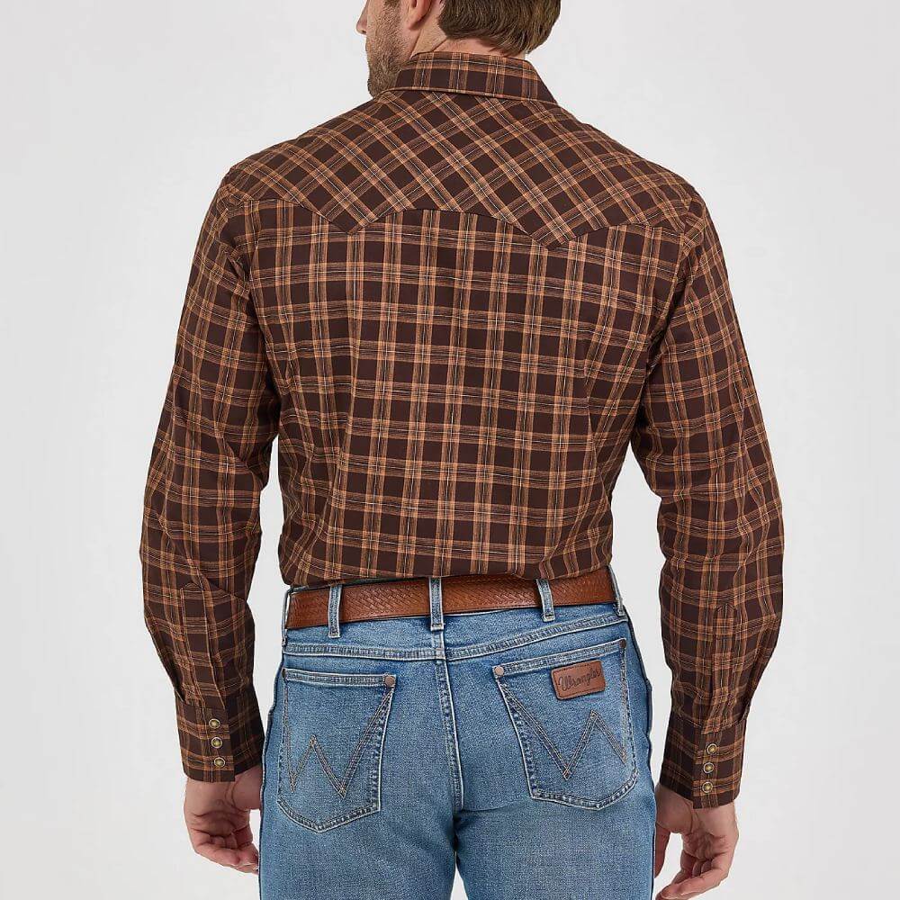Wrangler Mens Retro Pocket Western Shirt