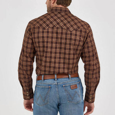 Wrangler Mens Retro Pocket Western Shirt