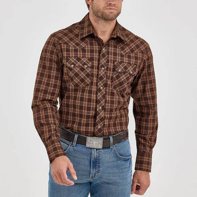Wrangler Mens Retro Pocket Western Shirt