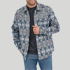 Wrangler Mens Retro® Premium Jacquard Snap Shirt Jacket