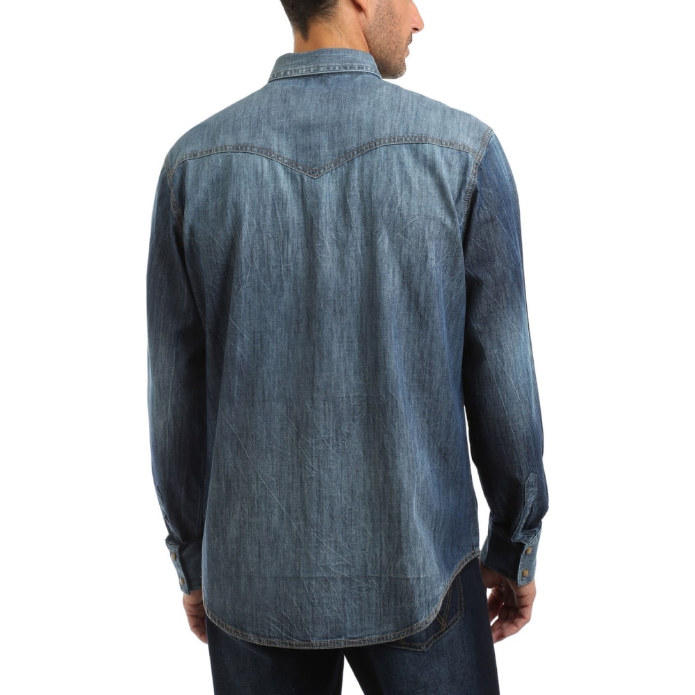Wrangler Mens Retro Premium Snap Shirt