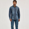 Wrangler Mens Retro Premium Snap Shirt - 10MVR458D