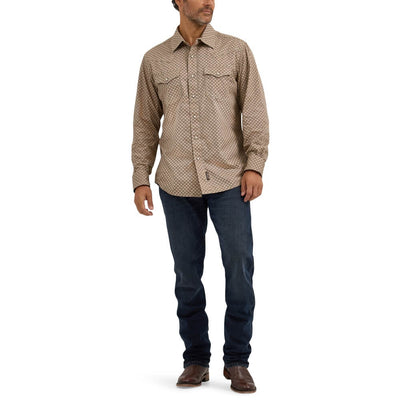 Wrangler Mens Retro Premium Snap Shirt