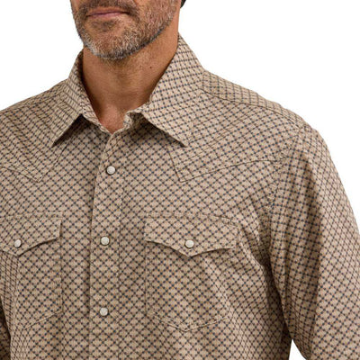 Wrangler Mens Retro Premium Snap Shirt