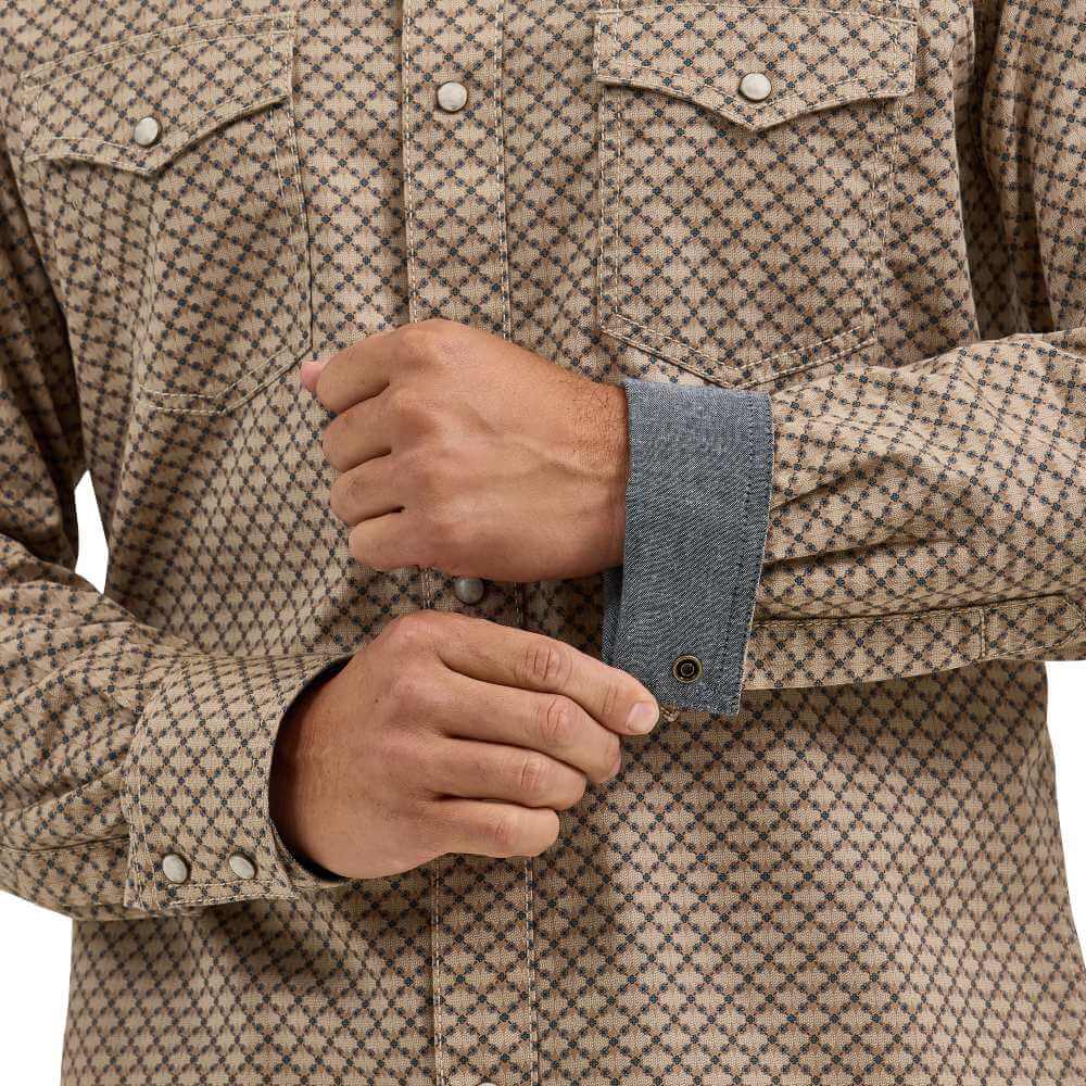 Wrangler Mens Retro Premium Snap Shirt