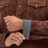 Wrangler Mens Retro Premium Western Corduroy Shirt