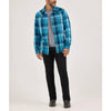 Wrangler Mens Retro Premium Western Plaid Shirt Deep River - 112370175
