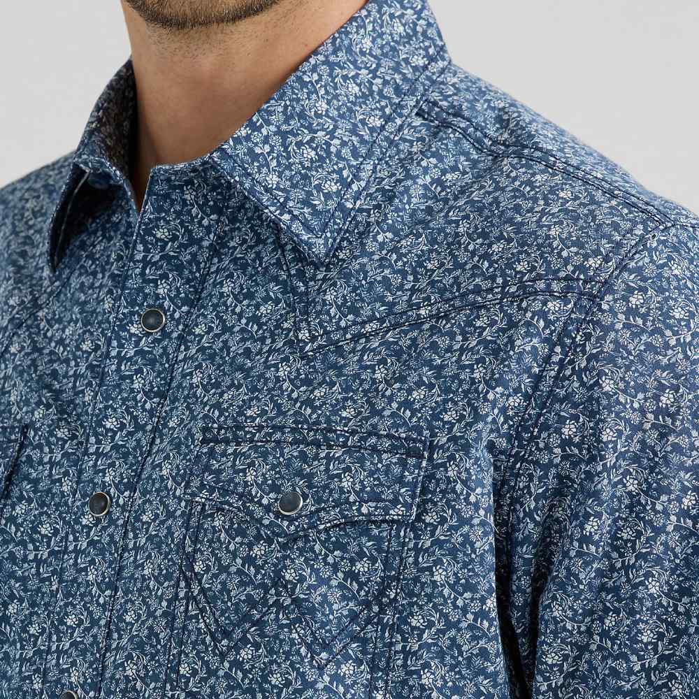 Wrangler Mens Retro Premium Western Shirt