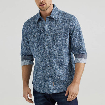 Wrangler Mens Retro Premium Western Shirt