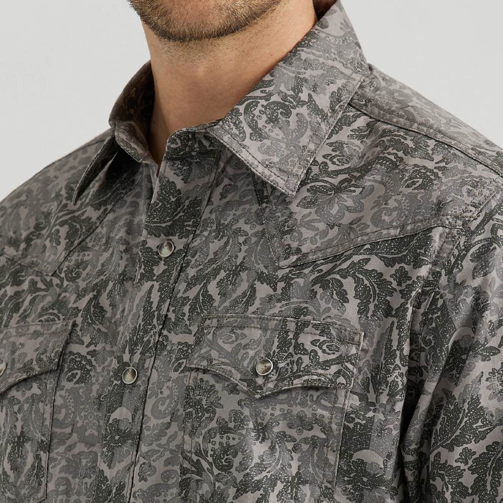 Wrangler Mens Retro Premium Western Shirt