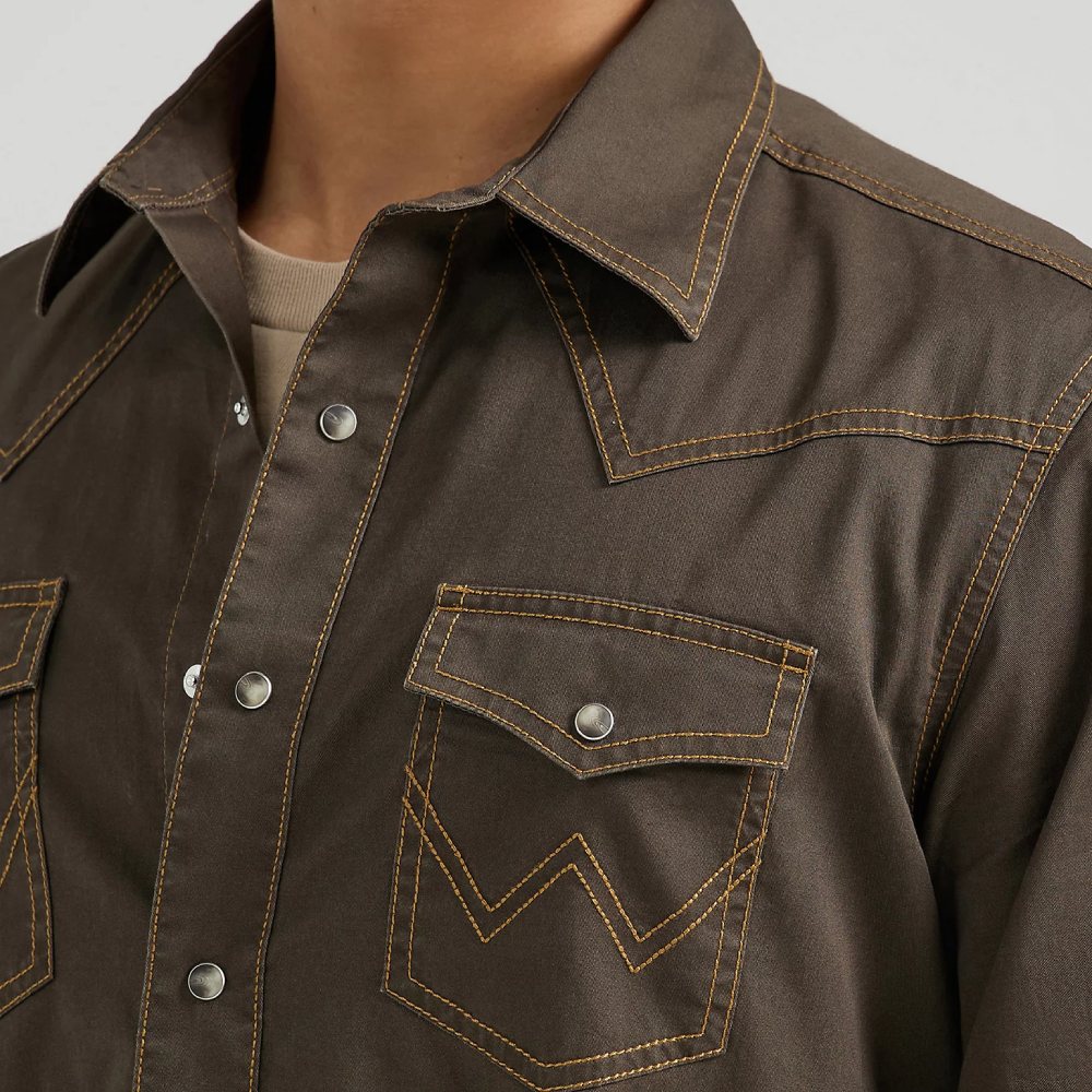 Wrangler Mens Retro Premium Western Shirt