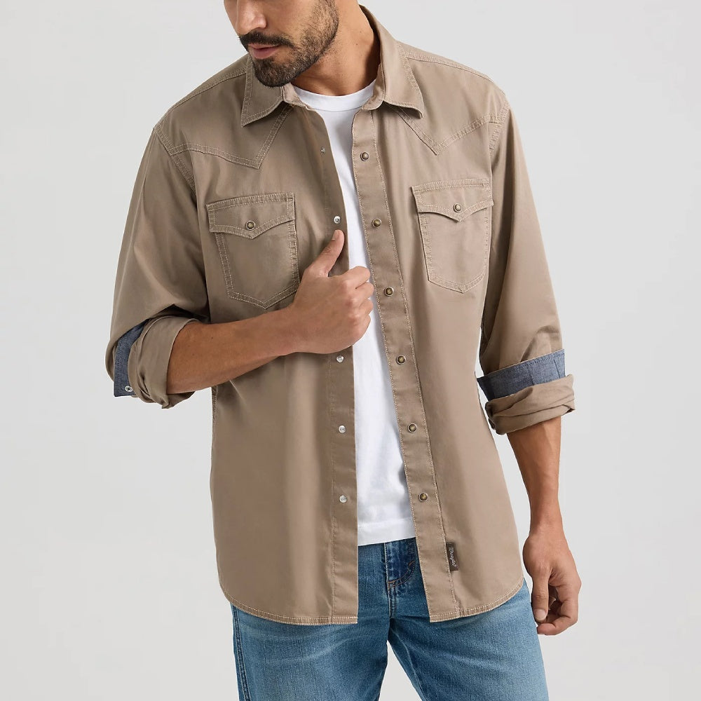 Wrangler Mens Retro Premium Western Shirt