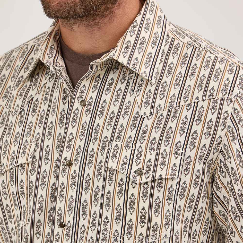 Wrangler Mens Retro® Premium Western Shirt