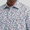 Wrangler Mens Retro Premium Western Snap Shirt Floral Fig - 112374953