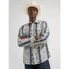 Wrangler Mens Retro Premium Western Snap Shirt