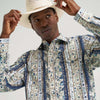 Wrangler Mens Retro Premium Western Snap Shirt