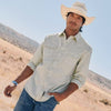Wrangler Mens Retro® Premium Western Snap Solid Shirt Mint - 112378802
